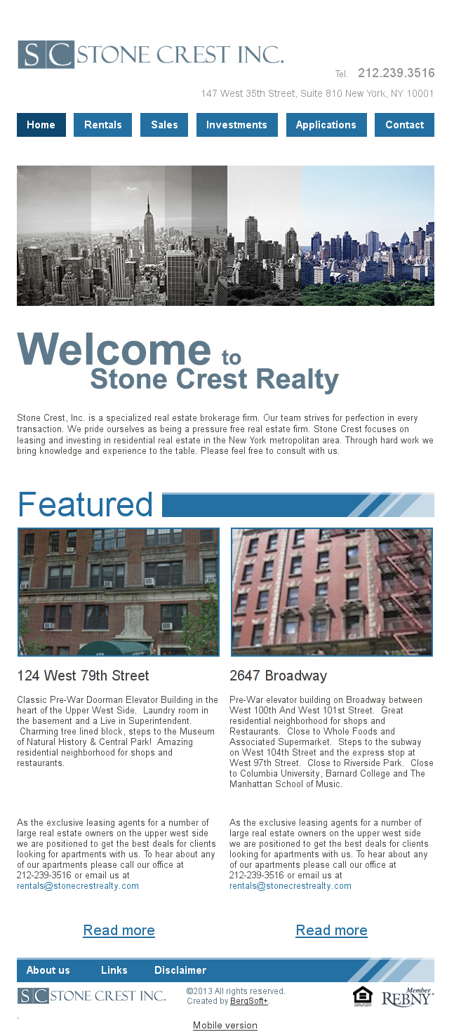 Stone Crest realty